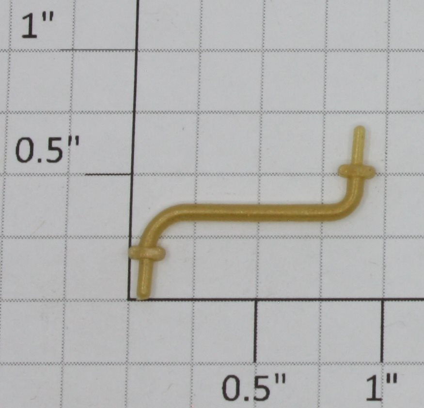 Lionel 18723-85 American General Gold Plastic Steam Pipe