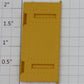 Lionel 17890-34 Yellow Right Hand Auto Carrier Door