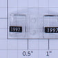 Lionel 18846-17 GP-9 Front Headlight Number Board #1997