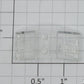 Lionel 8587-13 Wabash Headlight Number Board #484