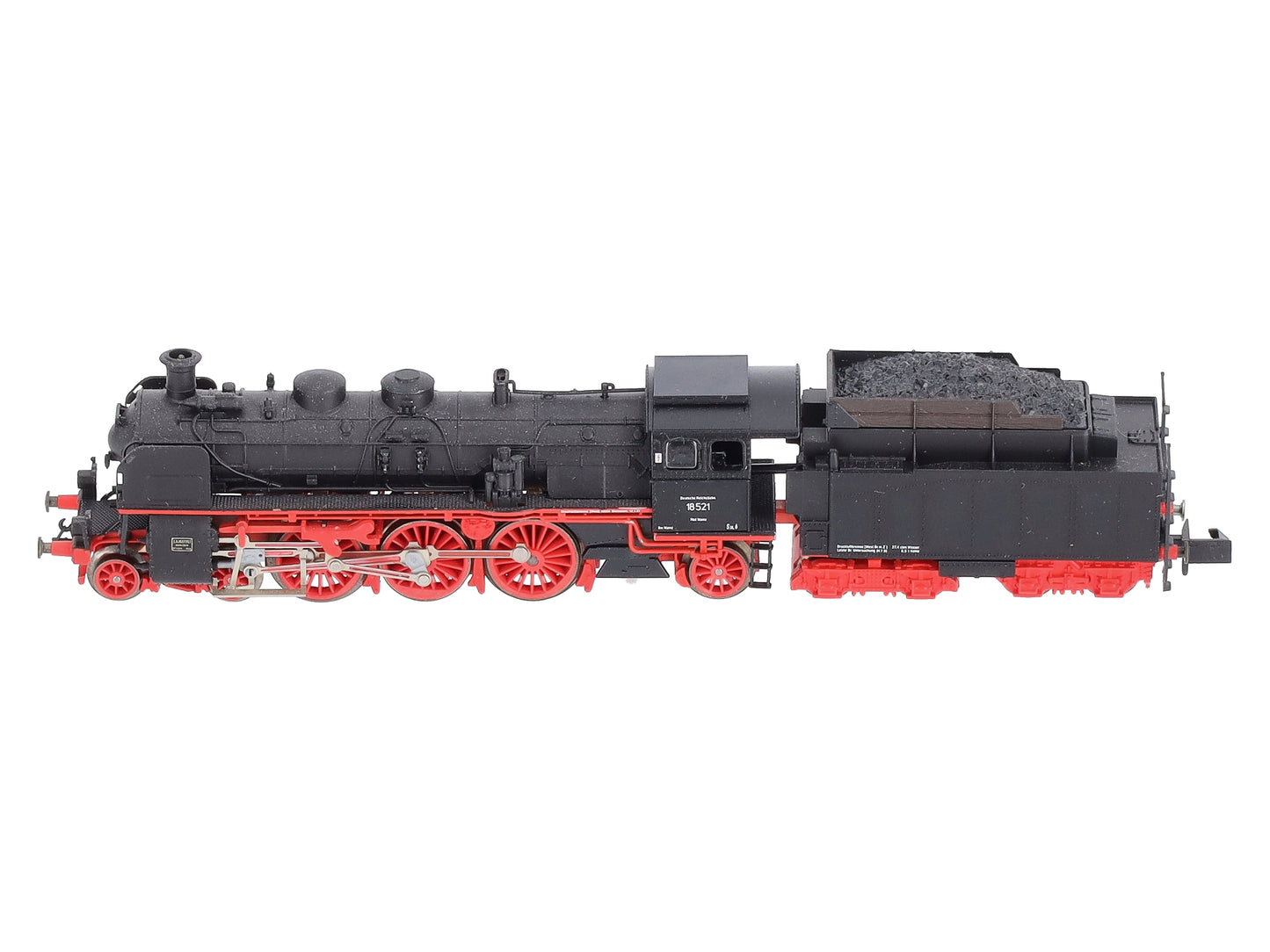 Arnold 2544 N Scale DR Deutsche Reichsbahn Steam Locomotive & Tender #18 521 LN/Box