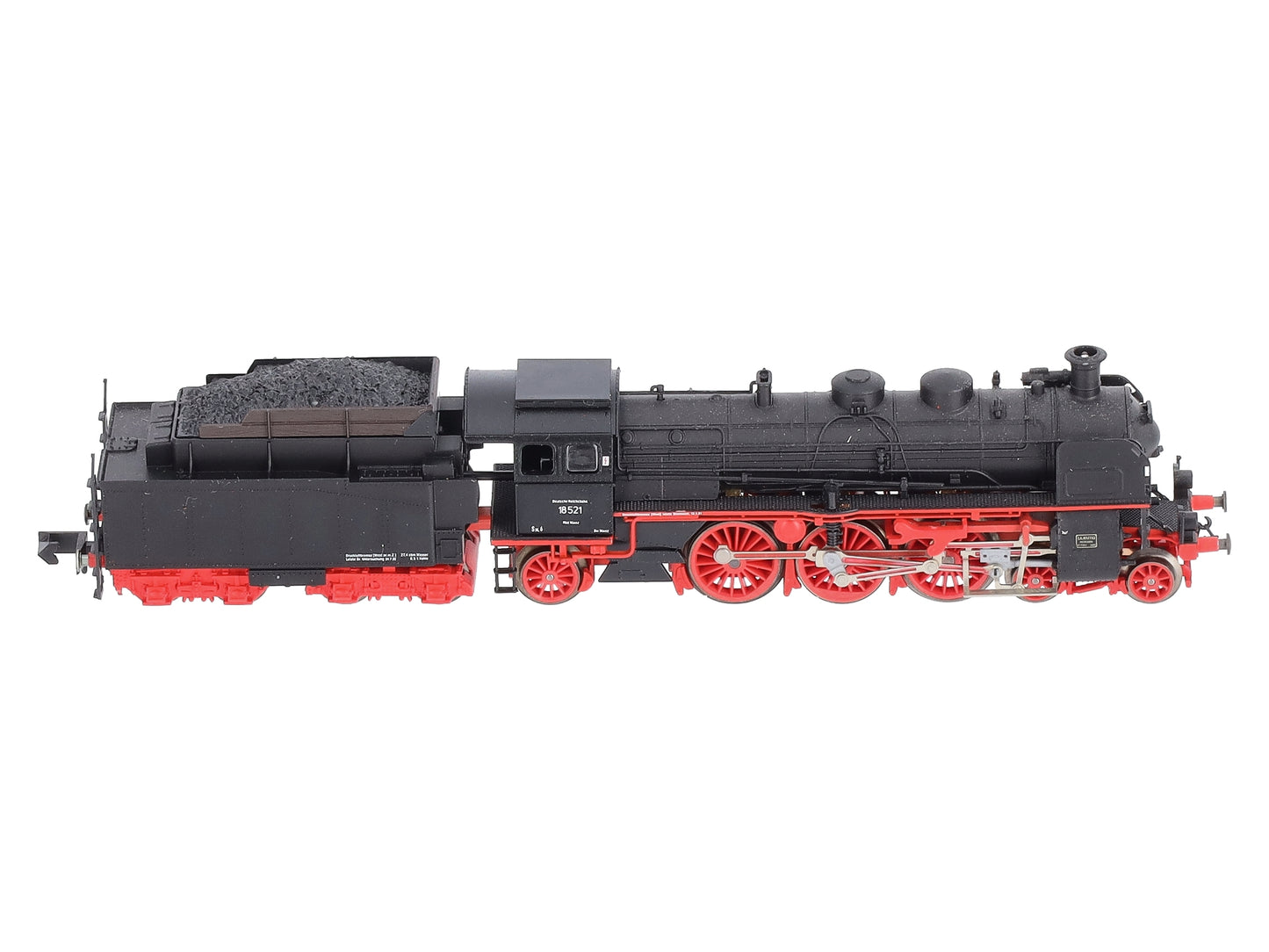 Arnold 2544 N Scale DR Deutsche Reichsbahn Steam Locomotive & Tender #18 521 LN/Box