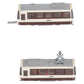 Kato 14501 N Scale Assorted Colors Pocket Line Chibiden Dual Car Tram # 4501