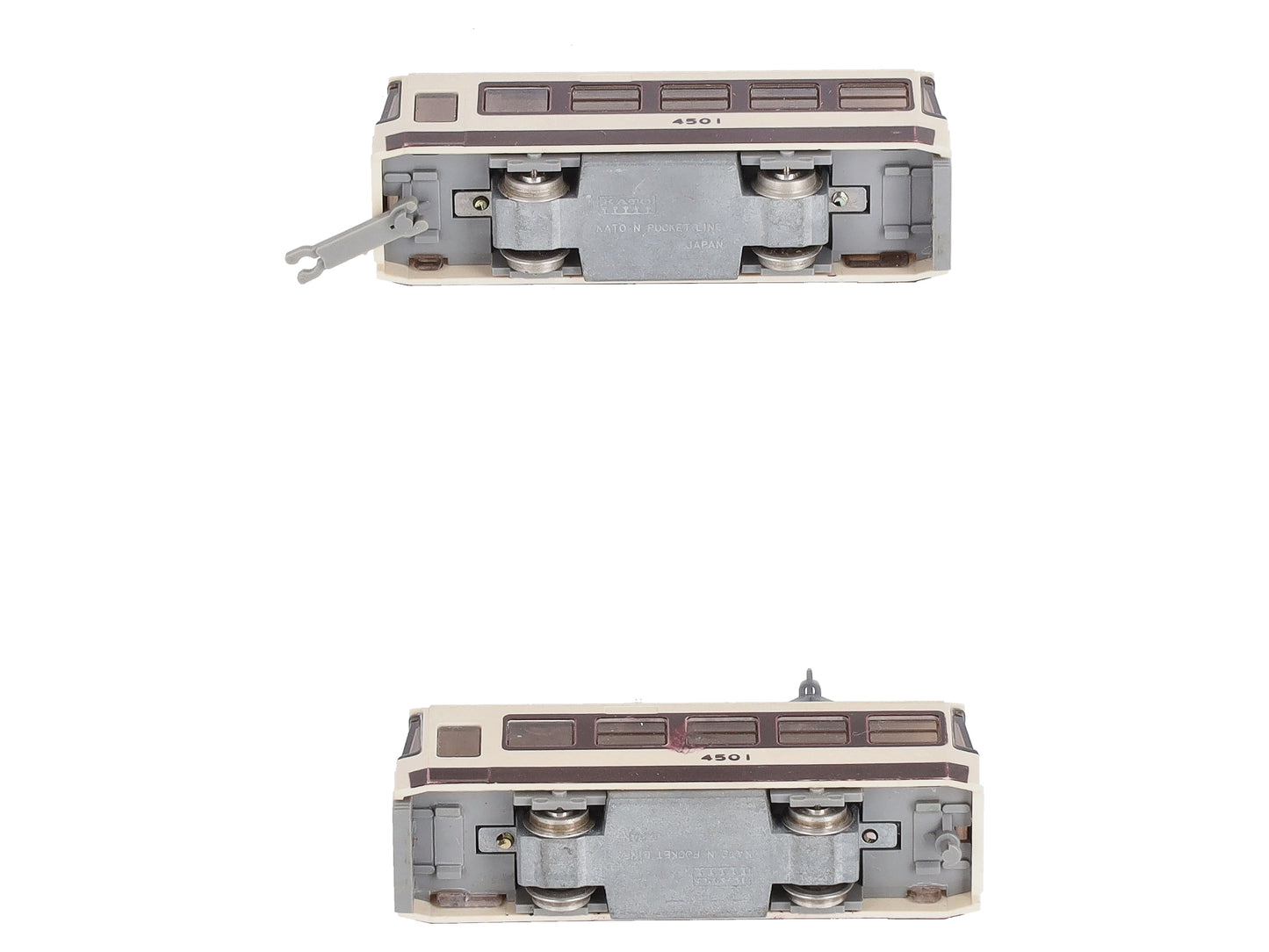 Kato 14501 N Scale Assorted Colors Pocket Line Chibiden Dual Car Tram # 4501