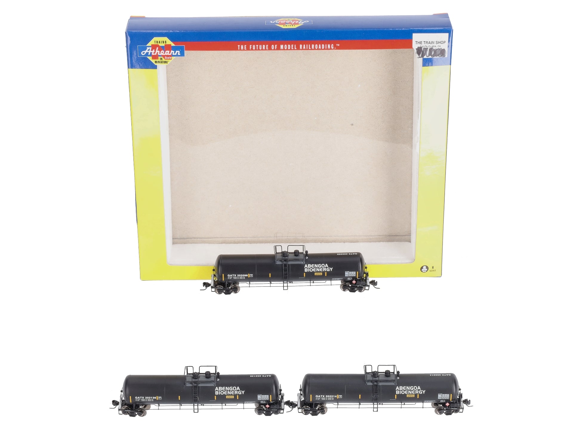 Athearn 24489 N Abengoa 30,000-Gallon Ethanol Tank #1 (3)