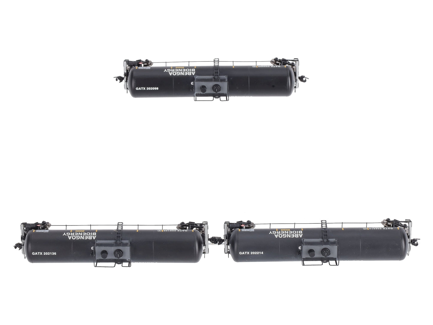 Athearn 24489 N Abengoa 30,000-Gallon Ethanol Tank #1 (3)