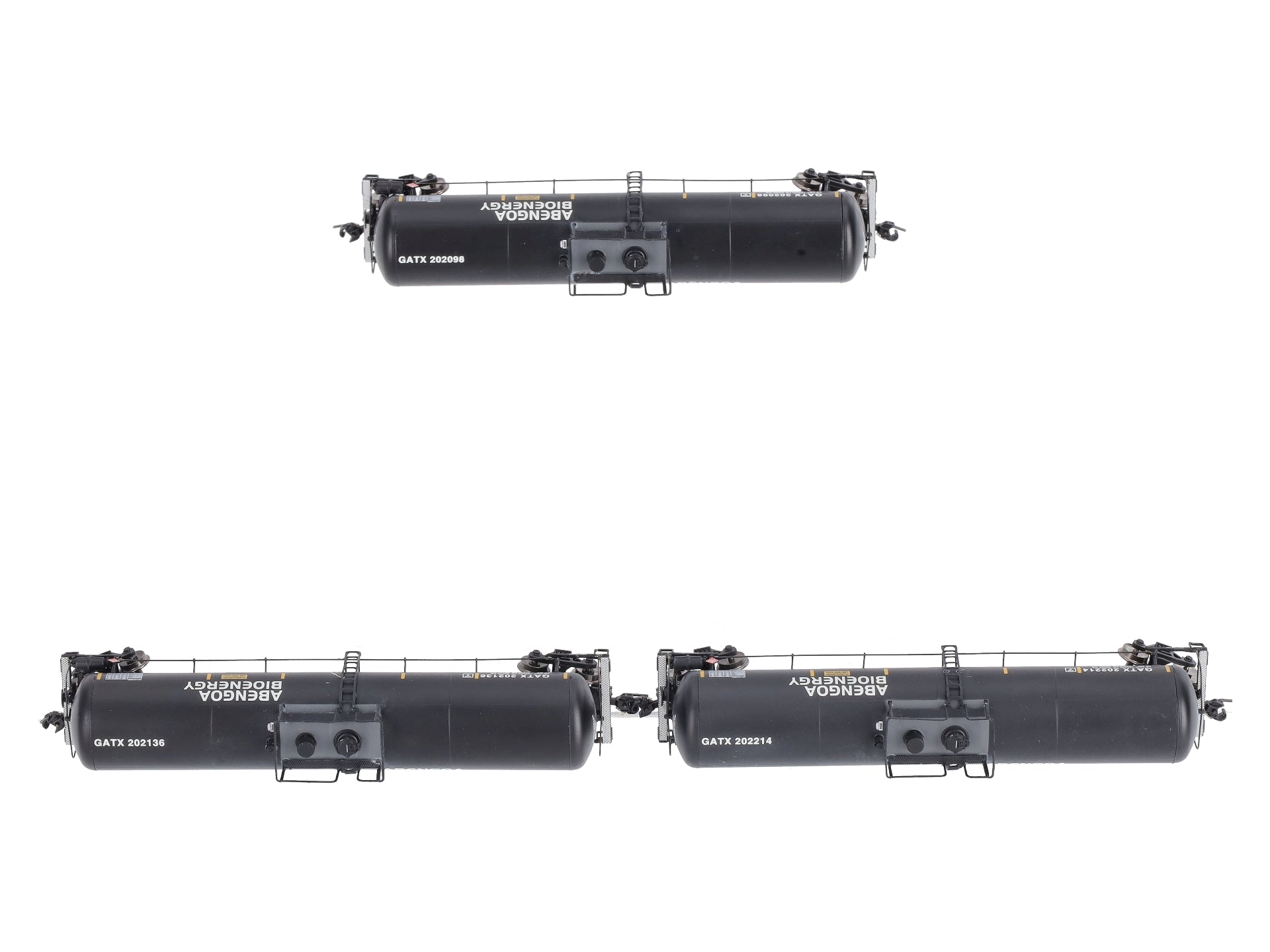 Athearn 24489 N Abengoa 30,000-Gallon Ethanol Tank #1 (3)