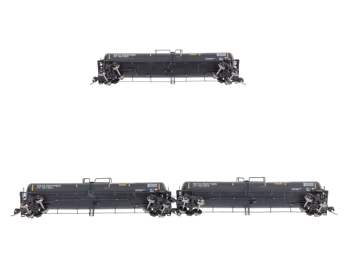Athearn 24489 N Abengoa 30,000-Gallon Ethanol Tank #1 (3)