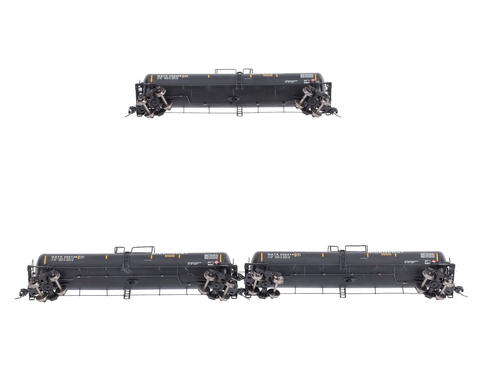 Athearn 24489 N Abengoa 30,000-Gallon Ethanol Tank #1 (3)