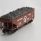 Lionel 6-17041 O Gauge Great Norhern Die-Cast Offset 2-Bay Hopper w/ Load #73530 LN/Box