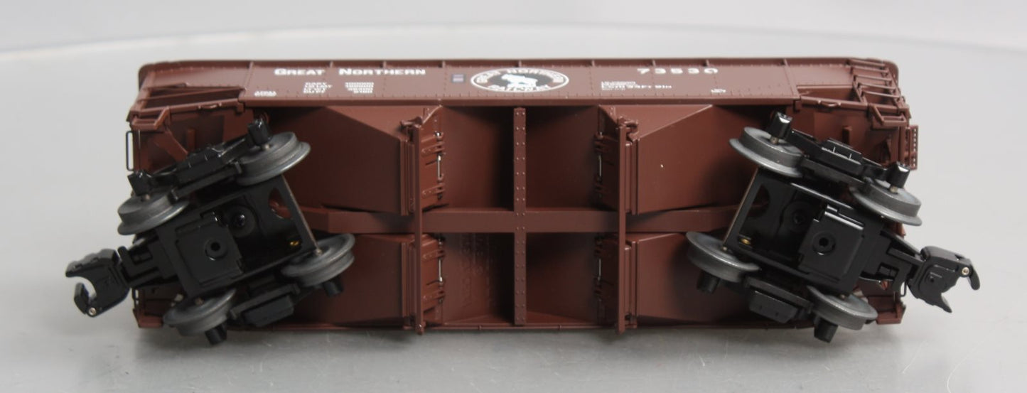 Lionel 6-17041 O Gauge Great Norhern Die-Cast Offset 2-Bay Hopper w/ Load #73530 LN/Box