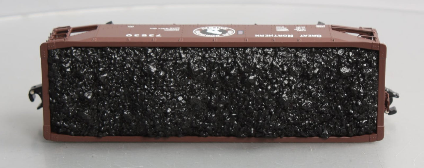 Lionel 6-17041 O Gauge Great Norhern Die-Cast Offset 2-Bay Hopper w/ Load #73530 LN/Box