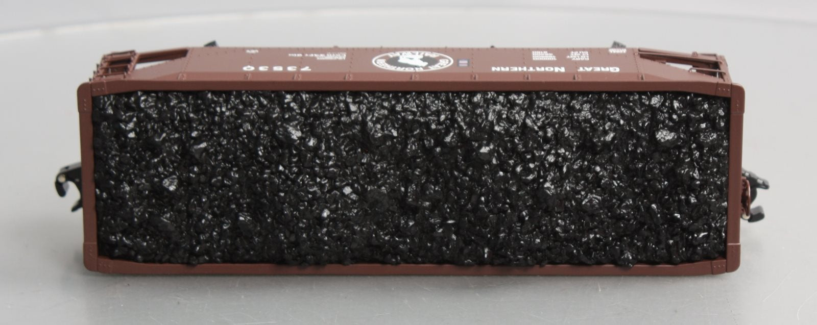 Lionel 6-17041 O Gauge Great Norhern Die-Cast Offset 2-Bay Hopper w/ Load #73530 LN/Box