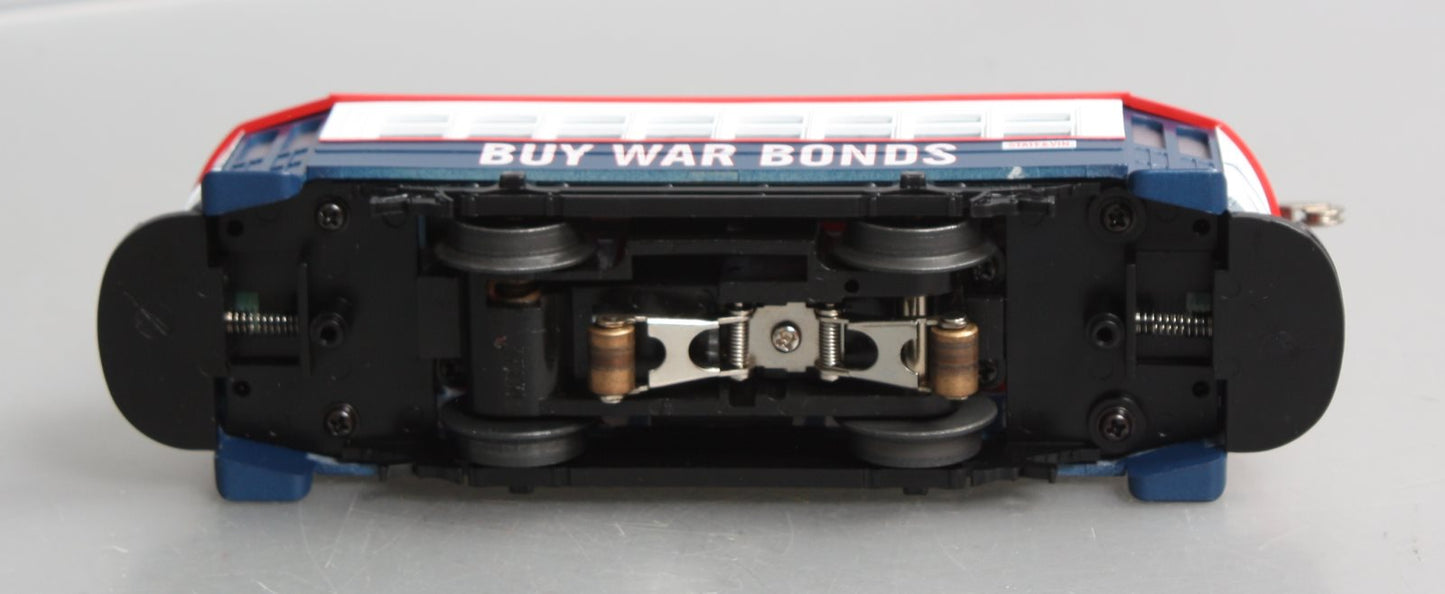 MTH 30-2582 O Scale Buy War Bonds Bump-N-Go Trolley LN/Box
