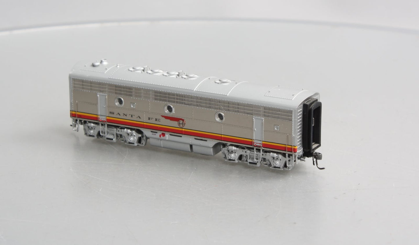 MTH 80-2119-1 HO Santa Fe F7 B-Unit Diesel Locomotive w/PS3 #39B