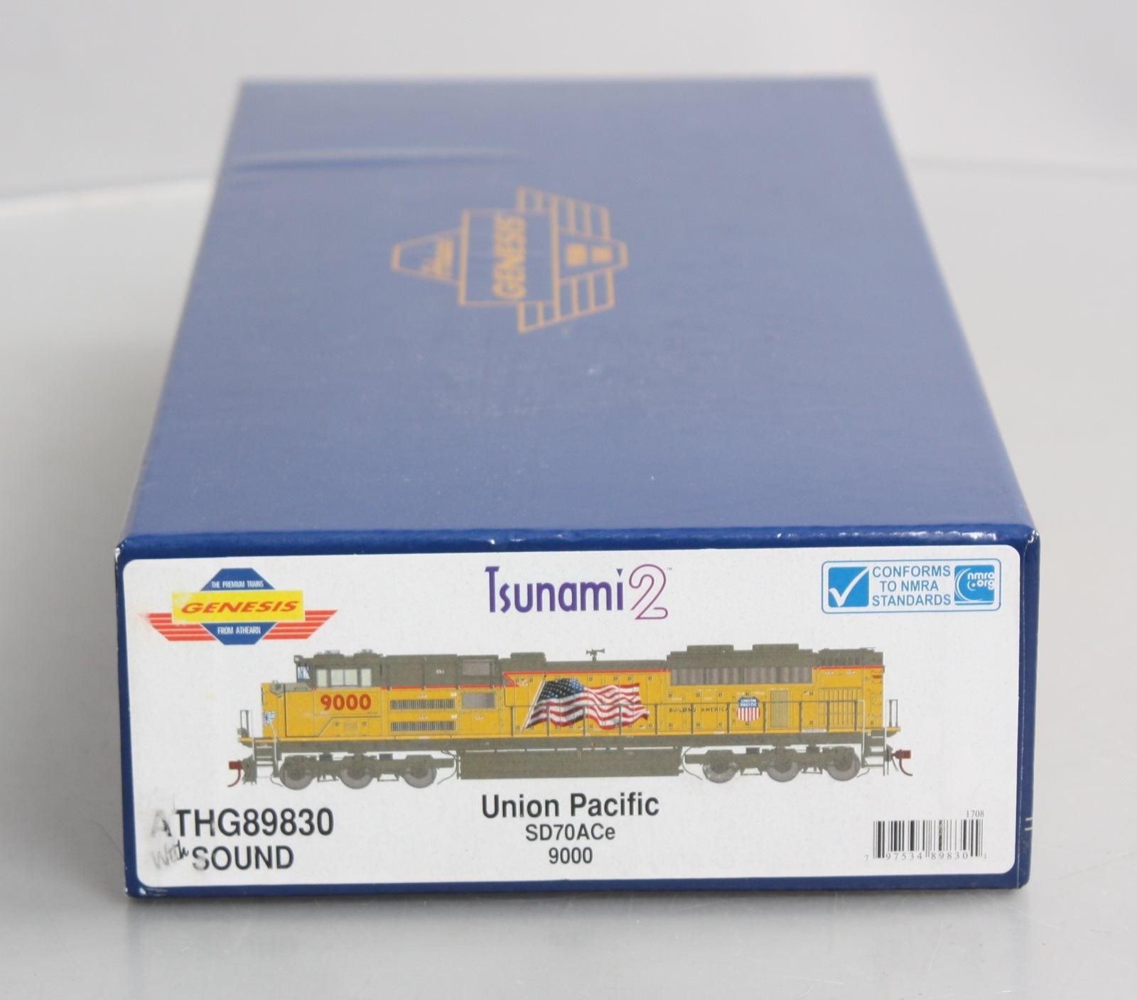 Athearn G89830 HO Union Pacific SD70ACe Diesel Locomotive with DCC & Sound #9000