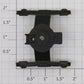 Lionel 567-1 Plastic Postwar AAR Plain Truck Frame Only