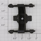 Lionel 567-1 Plastic Postwar AAR Plain Truck Frame Only