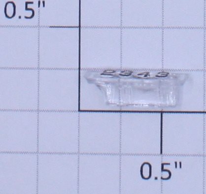 Lionel 8128-43 Right Hand Marker Lens/Number Board