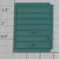 Lionel 19623-24 NYC Teal Green Left Hand Boxcar Door