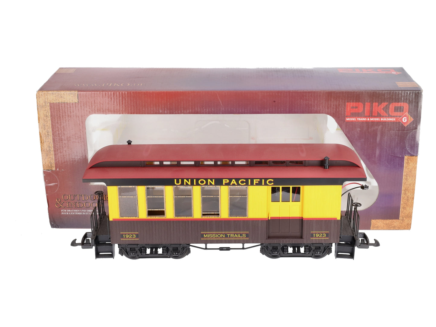 Piko 38649 G Scale Union Pacific Wood Combine #1923