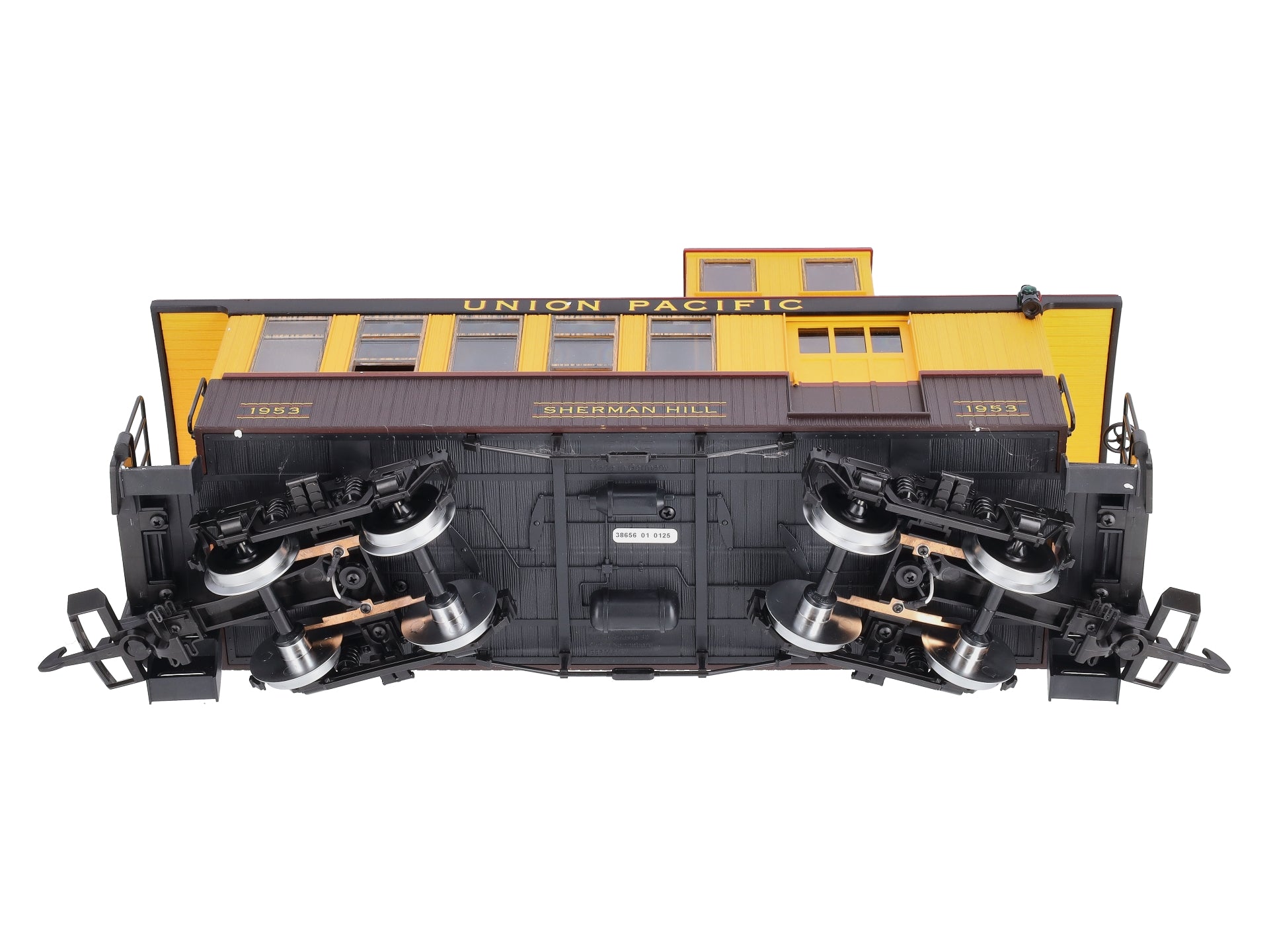 Piko 38656 G Union Pacific Drovers Caboose Car #1953