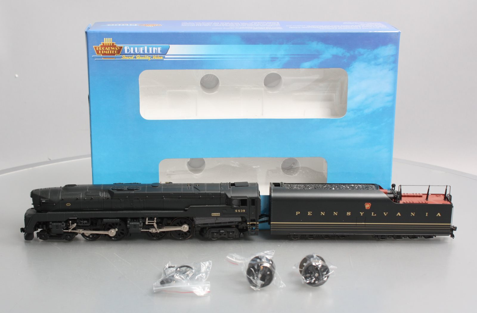 Broadway Limited 5143 HO Pennsylvania PRR T1 Duplex 4-4-4-4 Blue Line™ #5539