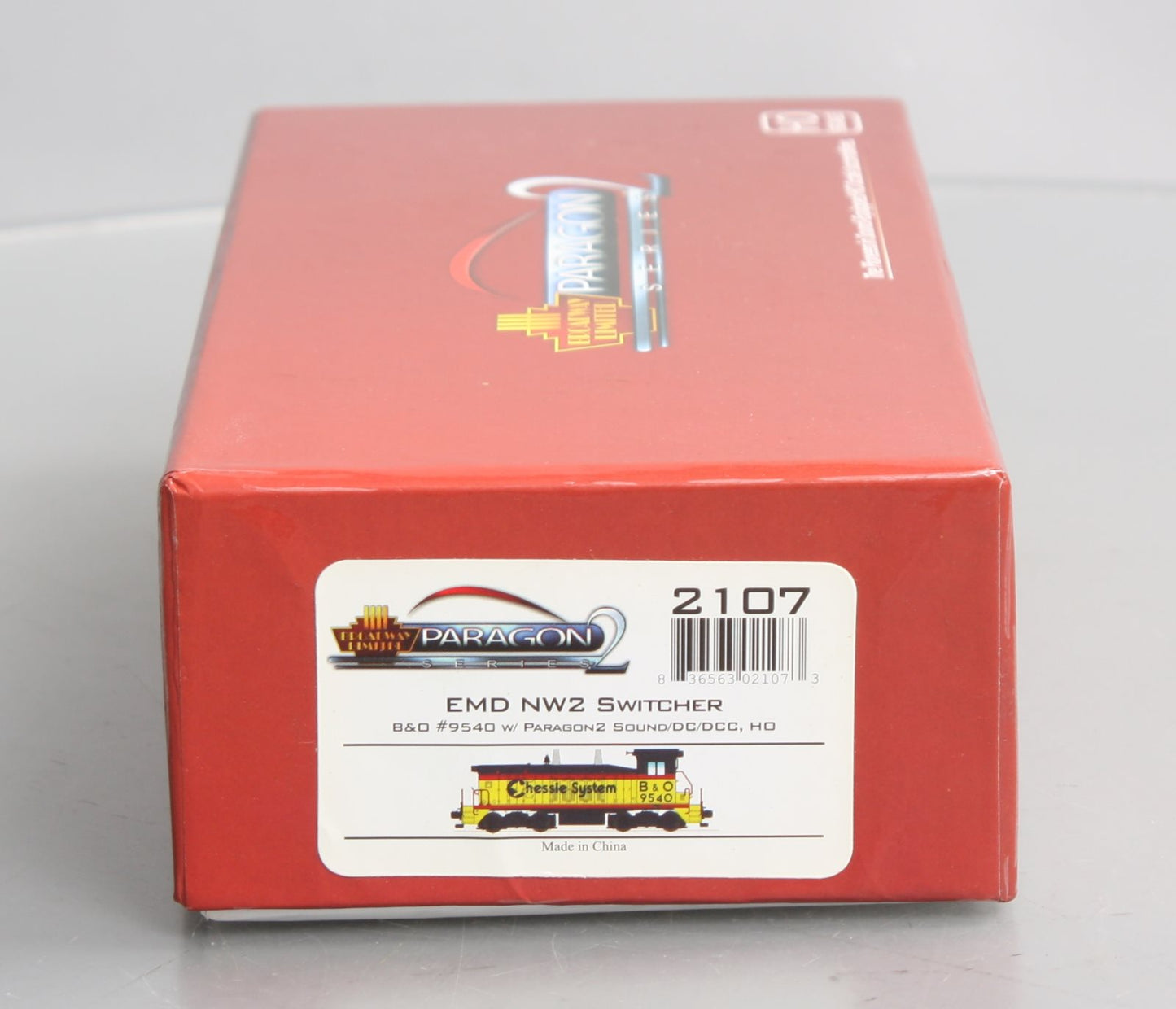 Broadway Limited 2107 HO Baltimore & Ohio EMD NW2 with Sound  #9540