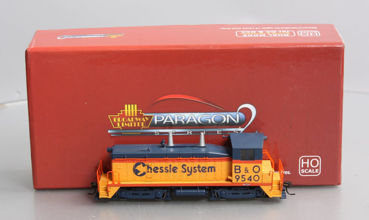 Broadway Limited 2107 HO Baltimore & Ohio EMD NW2 with Sound  #9540