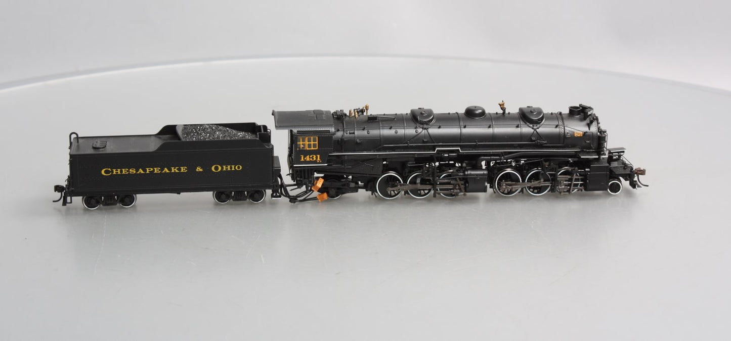 Bachmann 84815 C&O H-4 2-6-6-2 Steam Locomotive & Tender #1431 w/ Sound