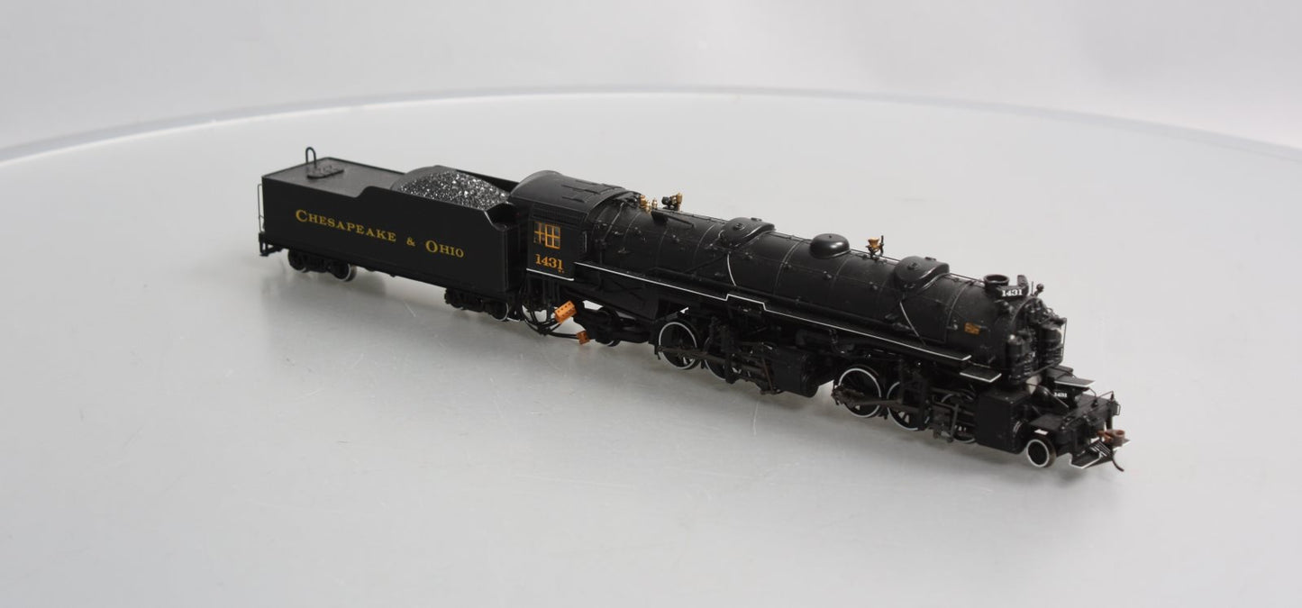 Bachmann 84815 C&O H-4 2-6-6-2 Steam Locomotive & Tender #1431 w/ Sound