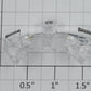 Lionel 18309-27 Reading FM Number Board Headlight #863