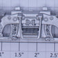 Lionel 18100-84 Silver Truck Side Frame