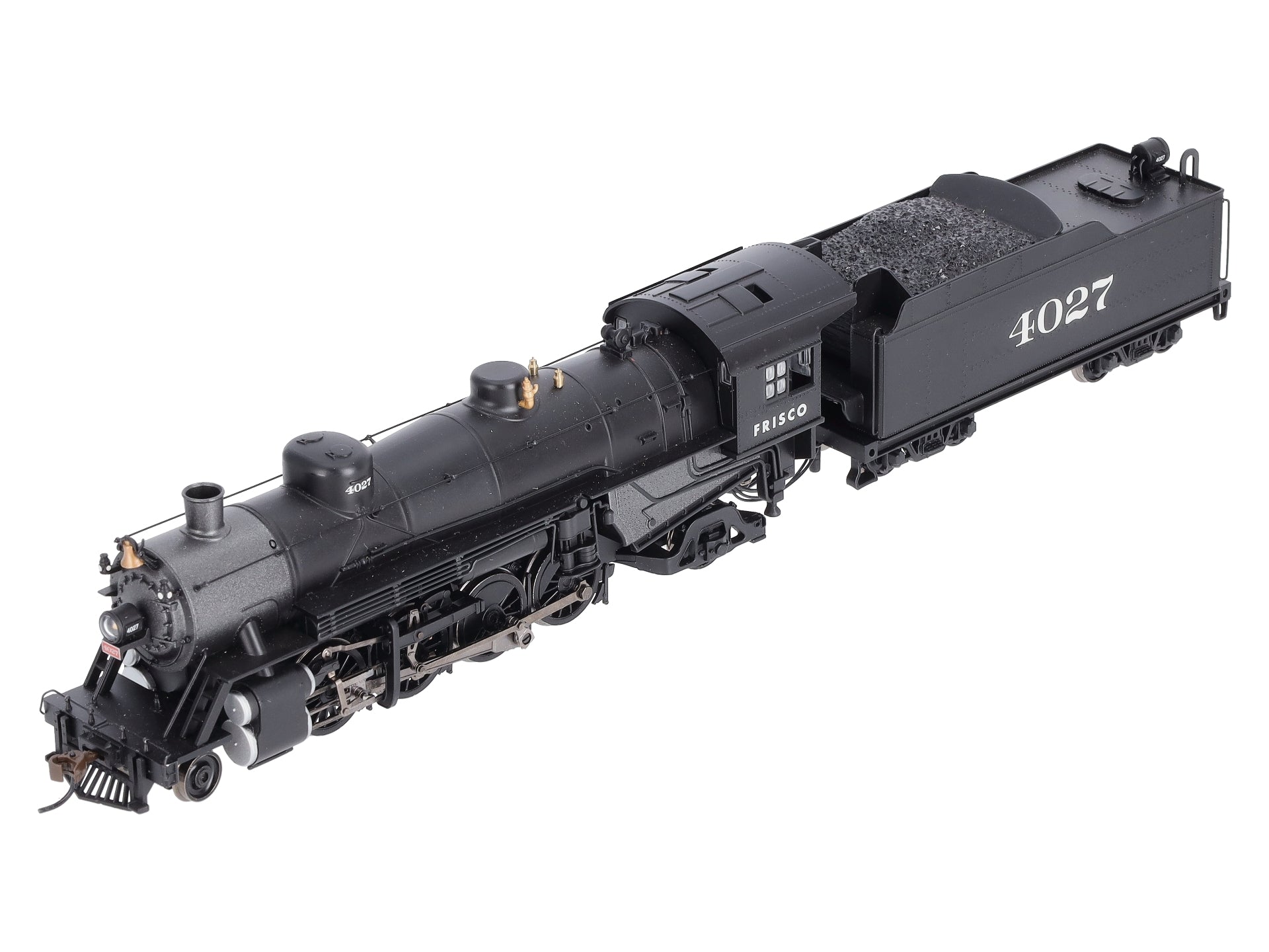 Bachmann 54405 HO Frisco 2-8-2 Light Steam Loco w/ Med Tender DCC