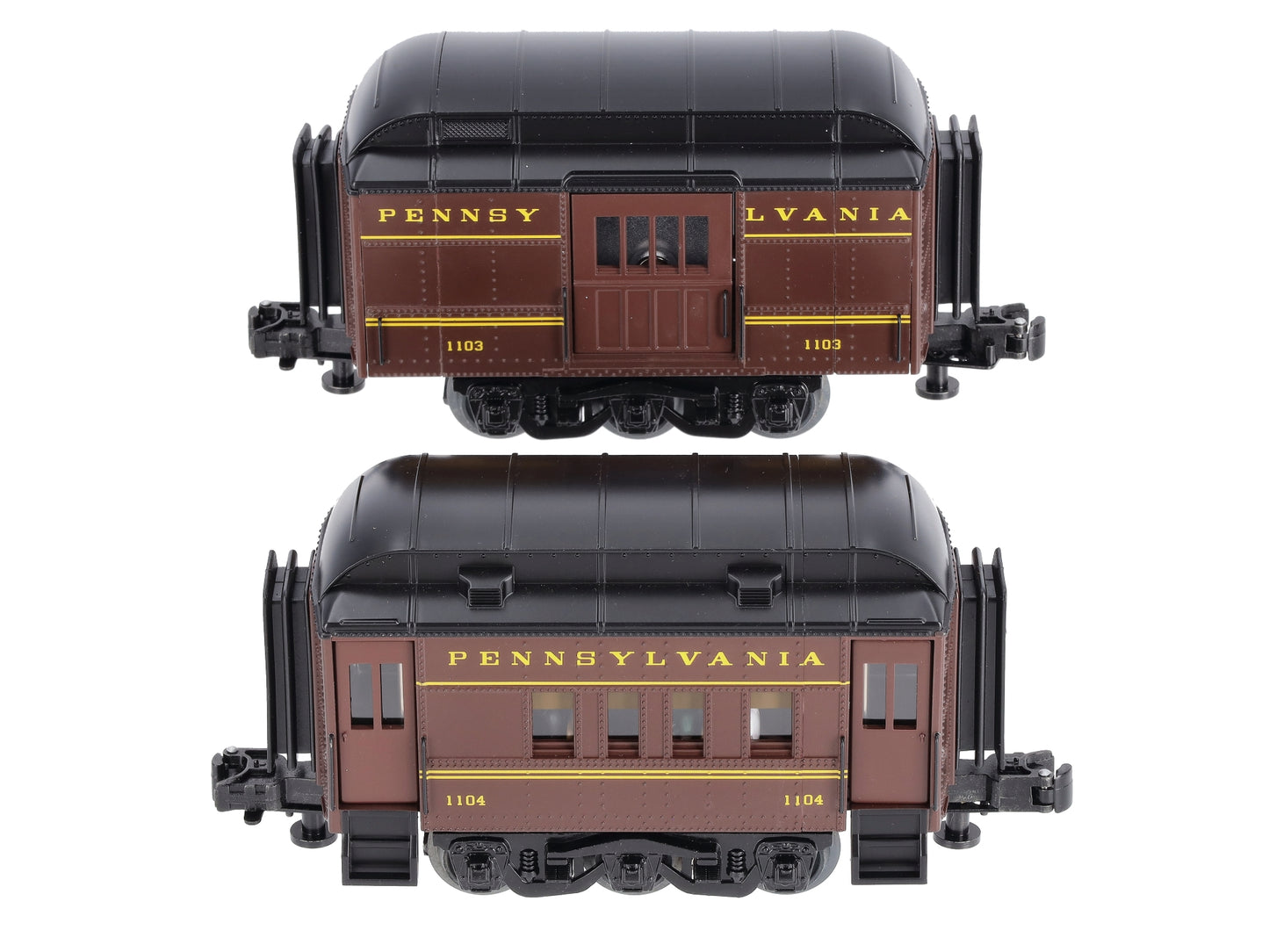 RMT 93015-1 O Gauge PRR Coach/Baggage Car Set [3-Rail] LN/Box
