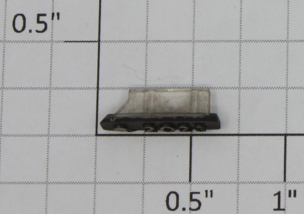 Lionel 2023-10 Left Hand Black Painted Raised Number Marker Lens