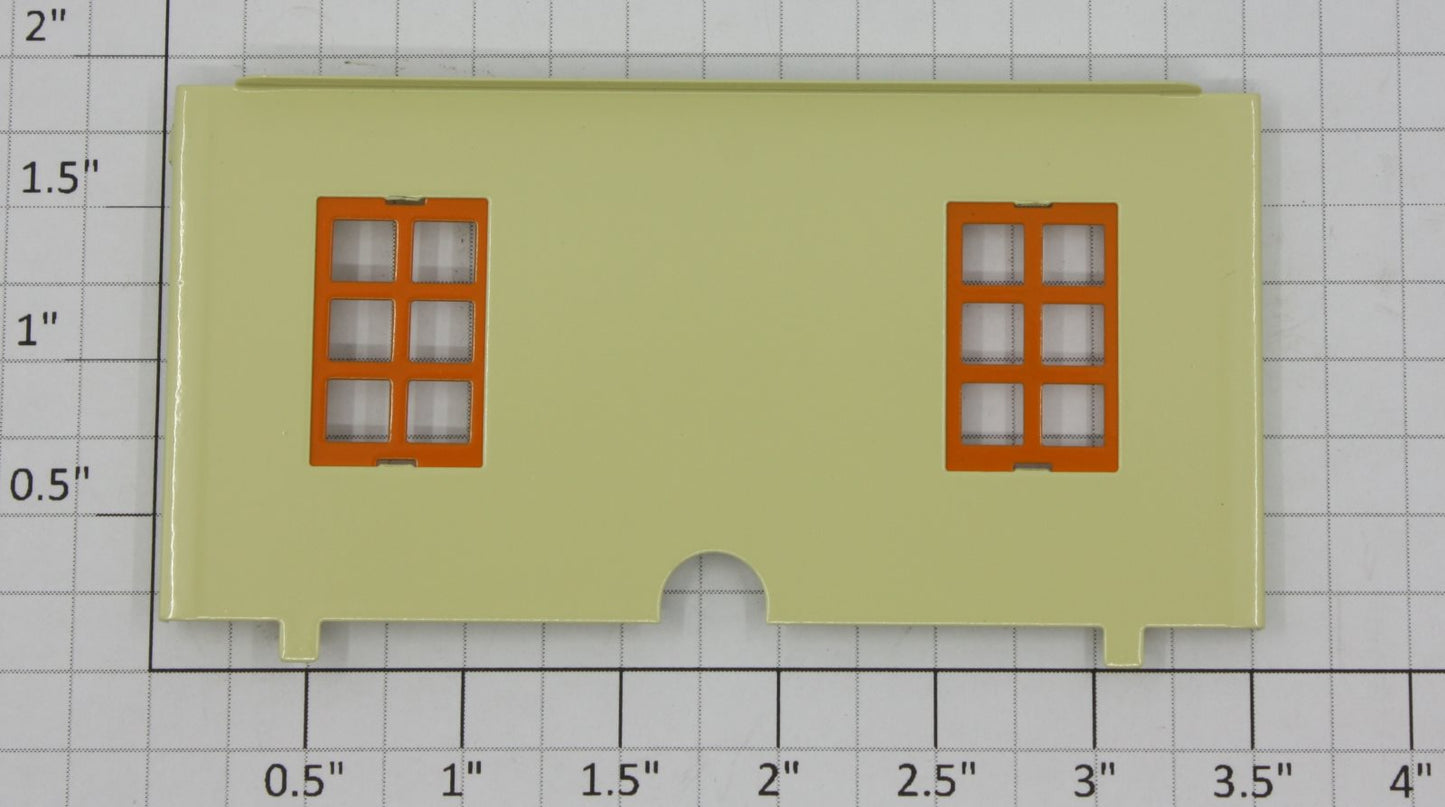 Lionel 313-95 Bascule Bridge House Outer Wall with Half-Moon Cut Out