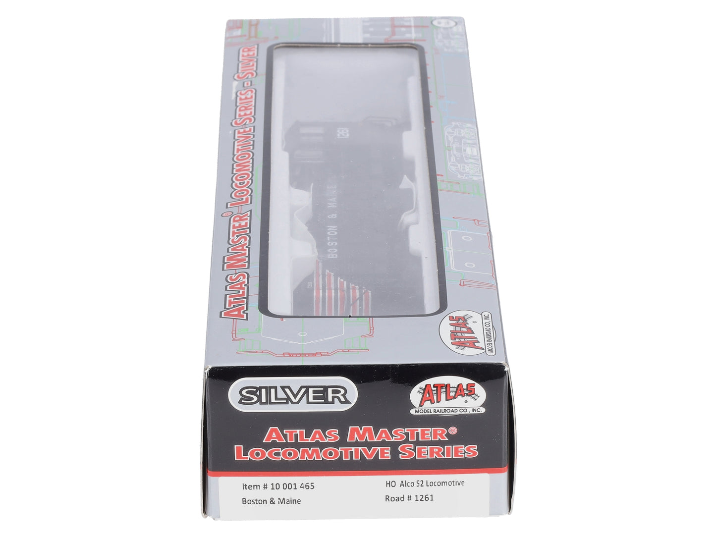 Atlas 10001465 HO Boston & Maine Alco S-2 Diesel Locomotive #1261