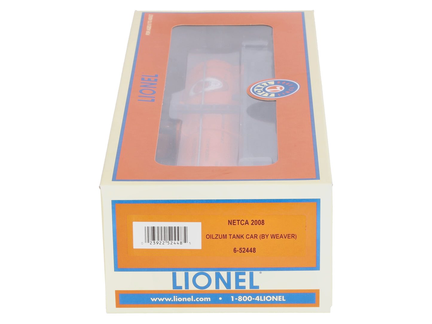 Lionel 6-52448 O Gauge NETCA 2008 Oilzum Tank Car #2008 LN/Box