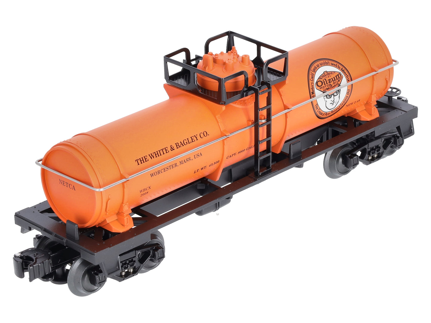 Lionel 6-52448 O Gauge NETCA 2008 Oilzum Tank Car #2008 LN/Box