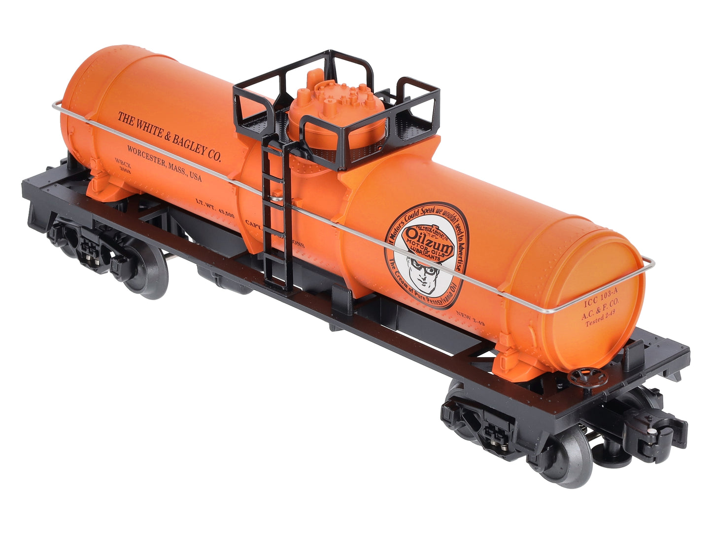 Lionel 6-52448 O Gauge NETCA 2008 Oilzum Tank Car #2008 LN/Box