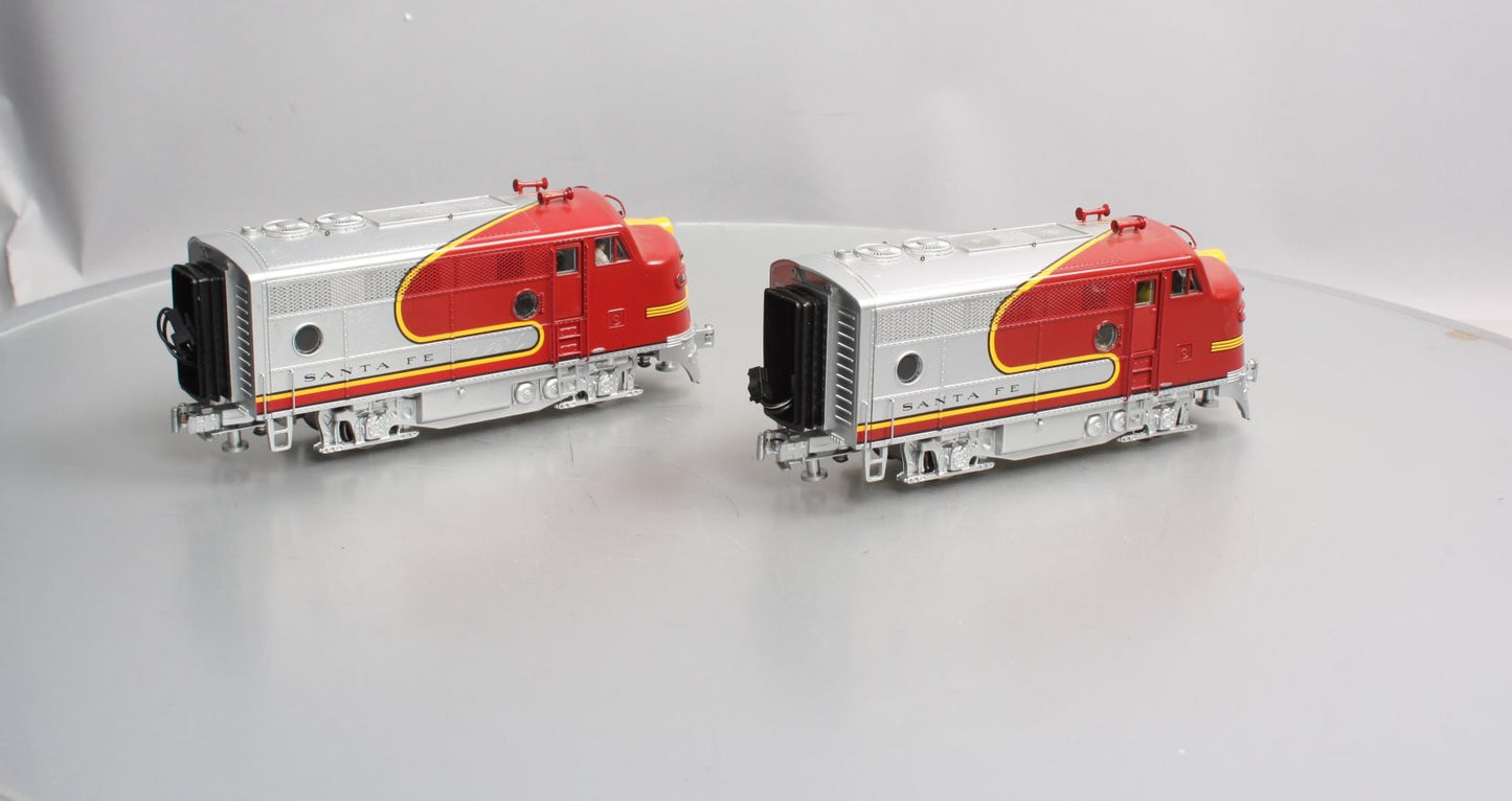 RMT 92614 O Gauge Santa Fe F3 AA BEEF Diesel Locomotive Set #23/24