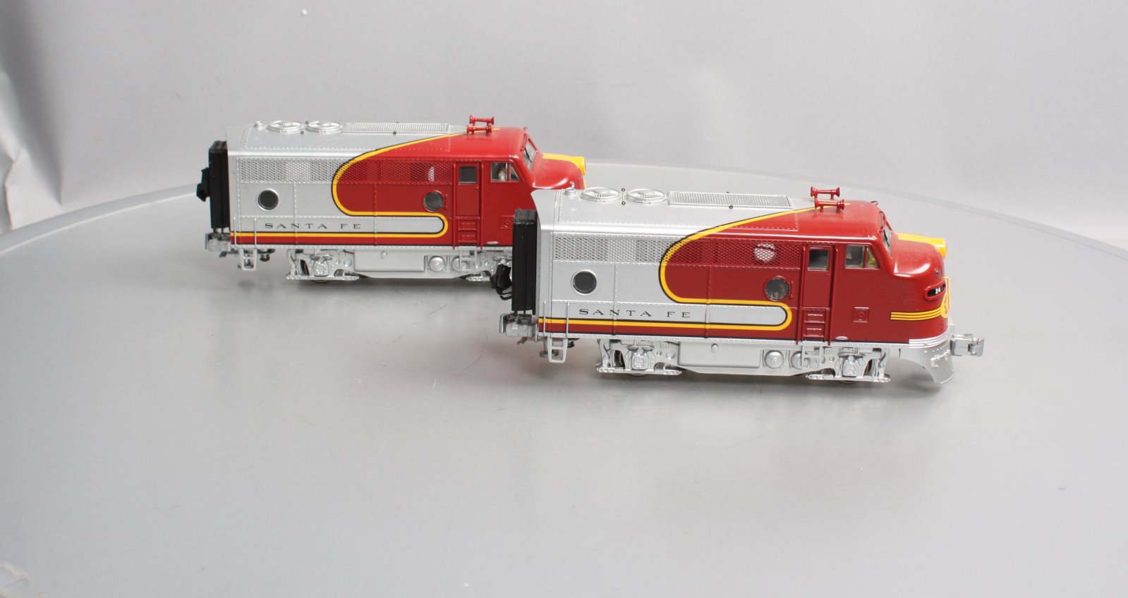 RMT 92614 O Gauge Santa Fe F3 AA BEEF Diesel Locomotive Set