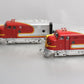 RMT 92614 O Gauge Santa Fe F3 AA BEEF Diesel Locomotive Set #23/24