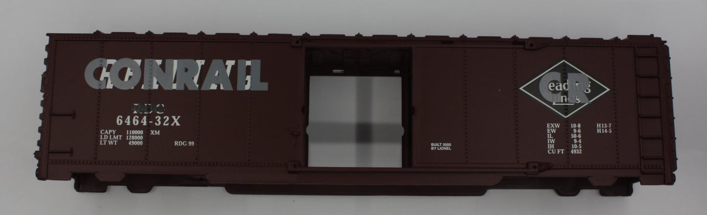 Lionel 29288-7 Conrail Reading Overstamp Boxcar Shell