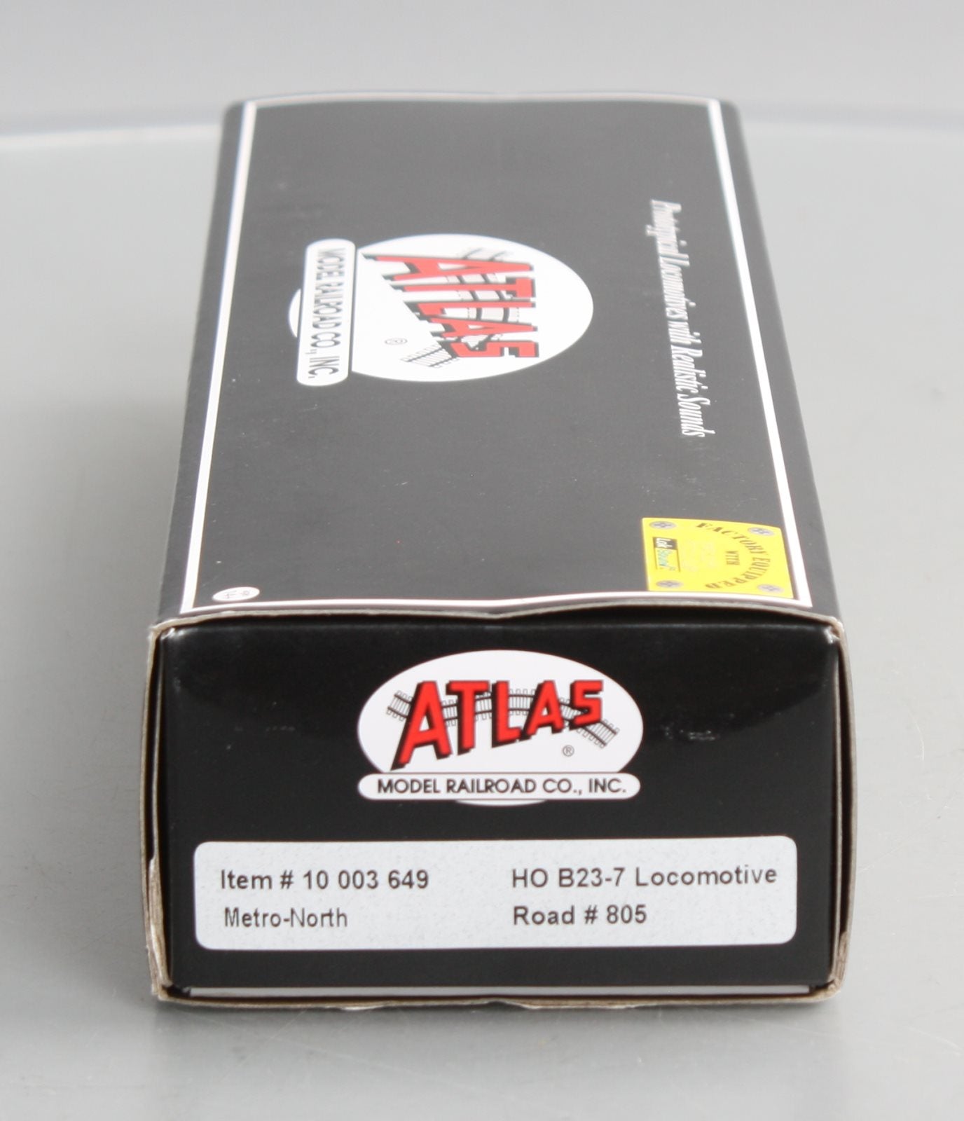 Atlas 10003649 HO Metro-North B23-7 Diesel Locomotive with Sound/DCC #805