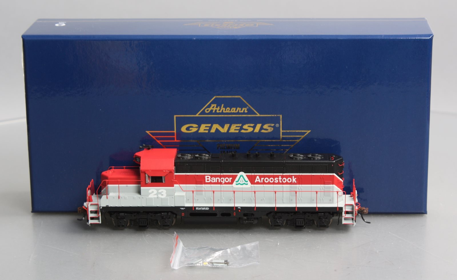 Athearn G78127 HO Bangor & Aroostook GP7U Locomotive #23