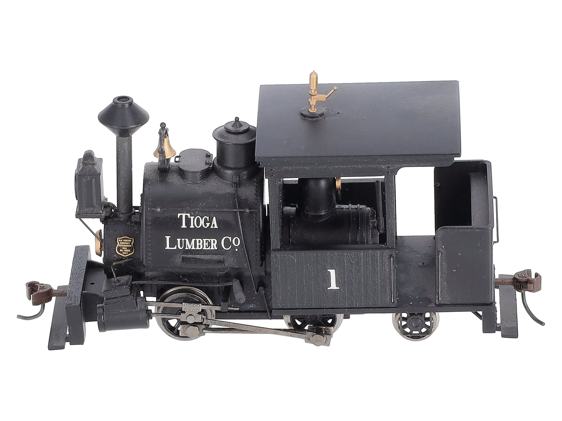 Bachmann 25559 On30 Scale Tioga Lumber Co. 0-4-2 Porter Steam