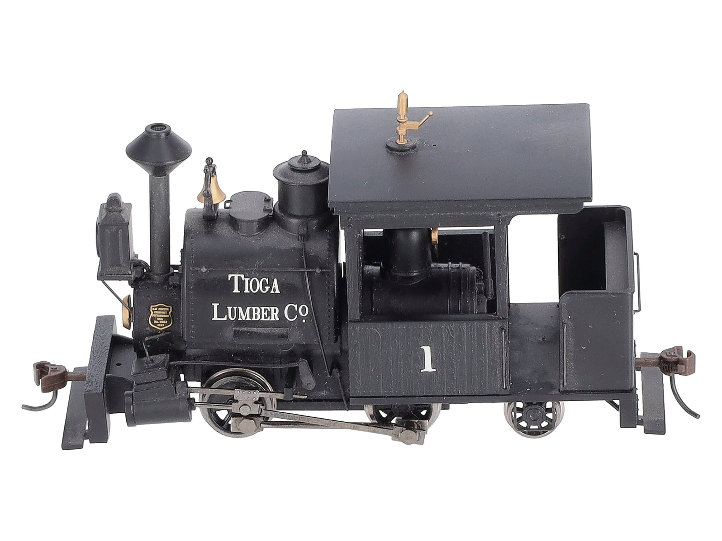 Bachmann 25559 On30 Scale Tioga Lumber Co. 0-4-2 Porter Steam Locomotive