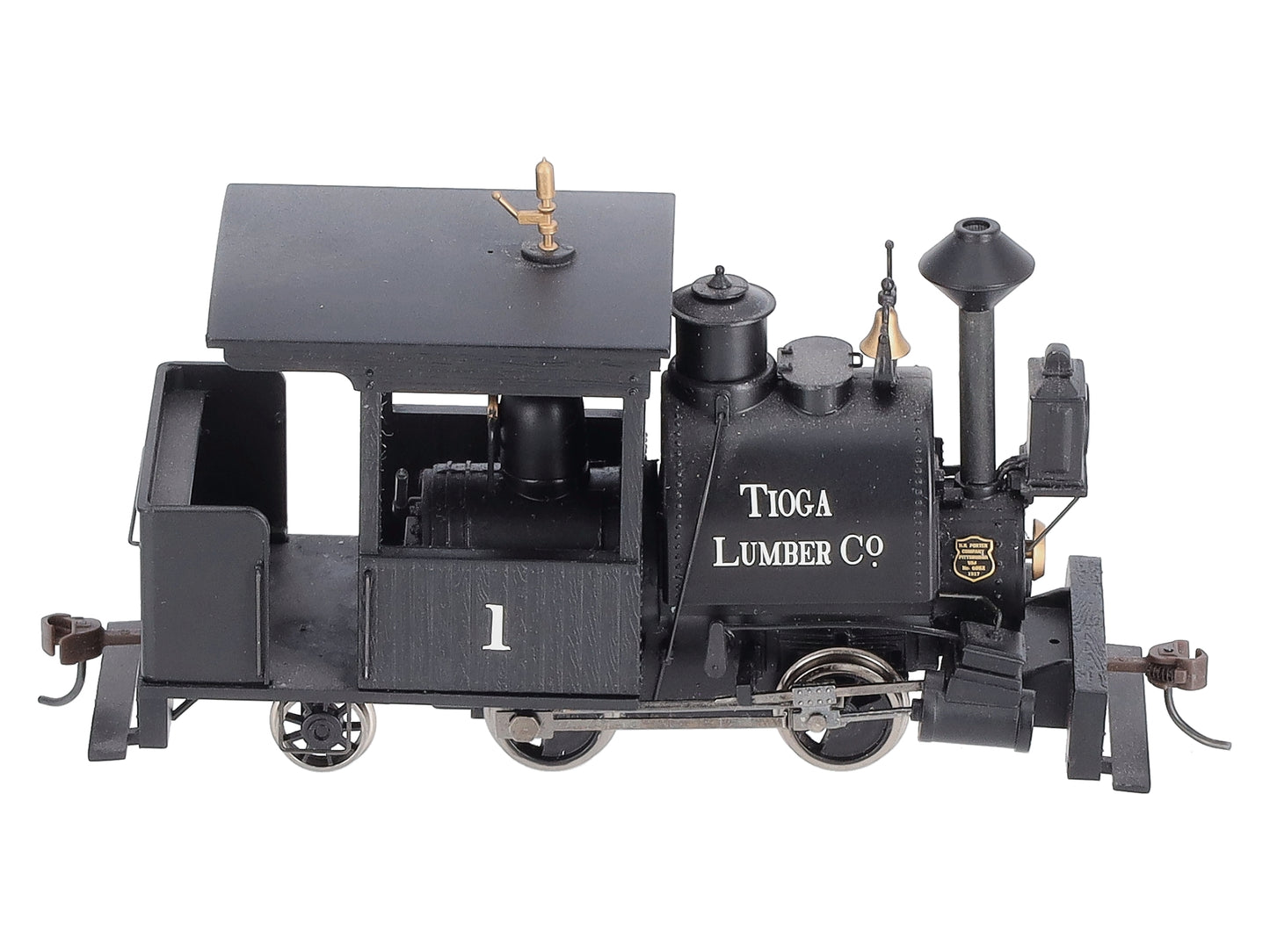 Bachmann 25559 On30 Scale Tioga Lumber Co. 0-4-2 Porter Steam Locomotive